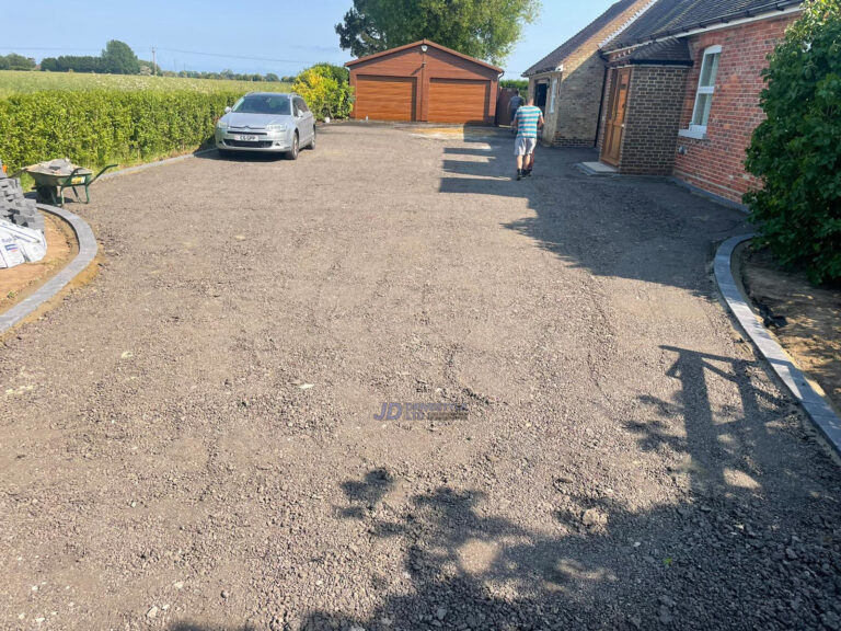 Driveway With Cotswold Gravel In Brenzett, Kent (2)