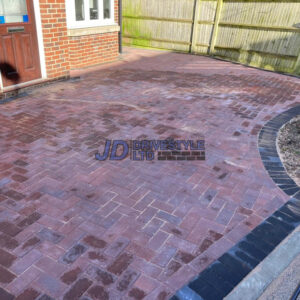 Block Paved Driveway in Willesborough