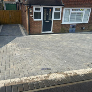 Block Paved Driveway with Dropped Kerb in Tunbridge Wells, Kent