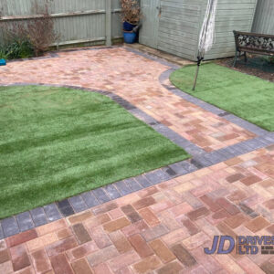 Block Paved Patio in Willesborough, Kent