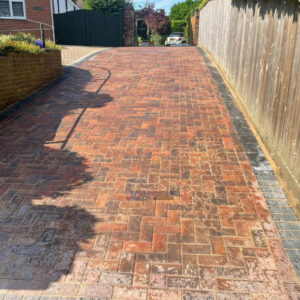 Brindle Block Paved Driveway in Tenterden, Kent