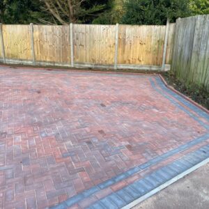 Brindle and Charcoal Block Paving Driveway in Ashford