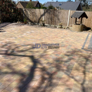 Driveway with Tegula Paving in Edenbridge