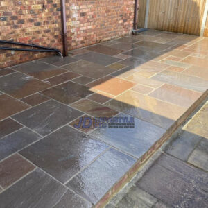 Indian Sandstone Patio in Edenbridge, Kent