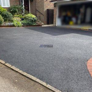 Tarmac Driveway with Brick Border in Tenterden, Kent