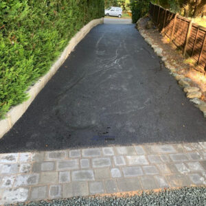 Tarmac Driveway with Paved Apron in Ashford, Kent