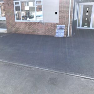 Tarmac Driveway with a New Step in Hythe, Kent