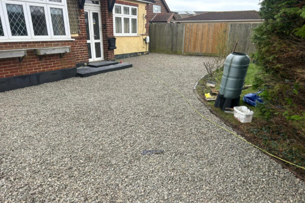 Gravelled Driveway In West Kingsdown, Kent (4)